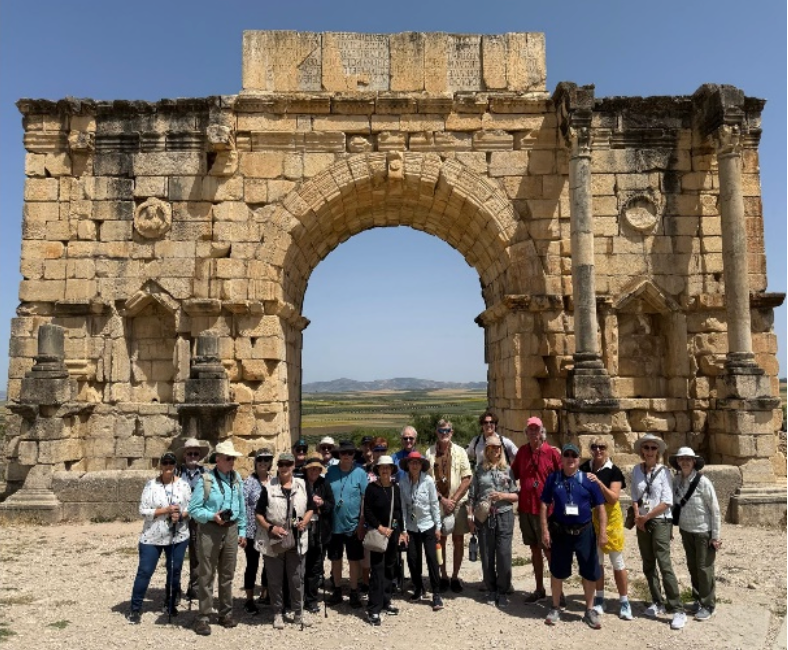 OLLI travelers in Italy